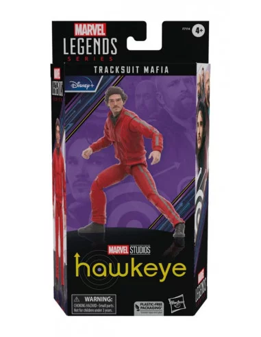 es::Hawkeye Marvel Legends Figura Tracksuit Mafia 15 cm