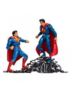 es::DC Multiverse Pack 2 Figuras Superman vs Superman of Earth-3 (Gold Label) 18 cm