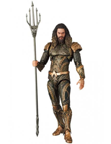 es::DC Comics Figura MAF EX Aquaman (Zack Snyder´s Justice League Ver.) 16 cm