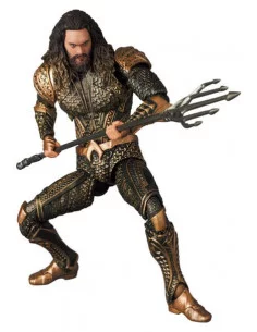 es::DC Comics Figura MAF EX Aquaman (Zack Snyder´s Justice League Ver.) 16 cm 2