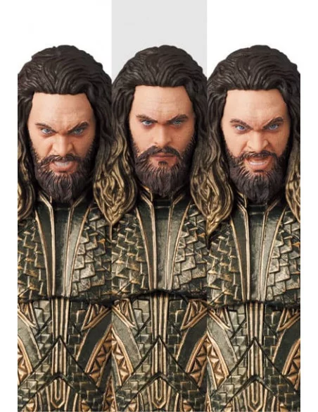 es::DC Comics Figura MAF EX Aquaman (Zack Snyder´s Justice League Ver.) 16 cm
