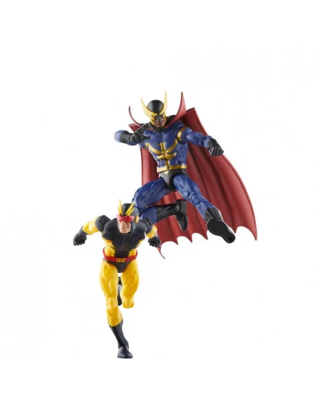 es::Squadron Supreme Marvel Legends Pack de 2 Figuras Nighthawk & Marvel's Blur 15 cm