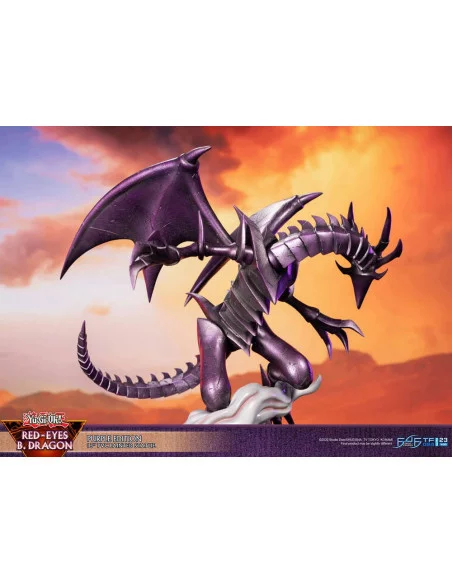 es::Yu-Gi-Oh! Estatua Red-Eyes B. Dragon Purple Colour 33 cm