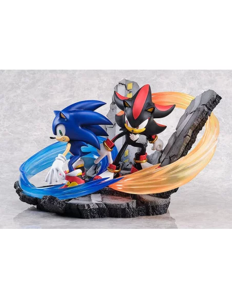 es::Sonic the Hedgehog Estatua Super Situation Figure Sonic Adventure 2 21 cm