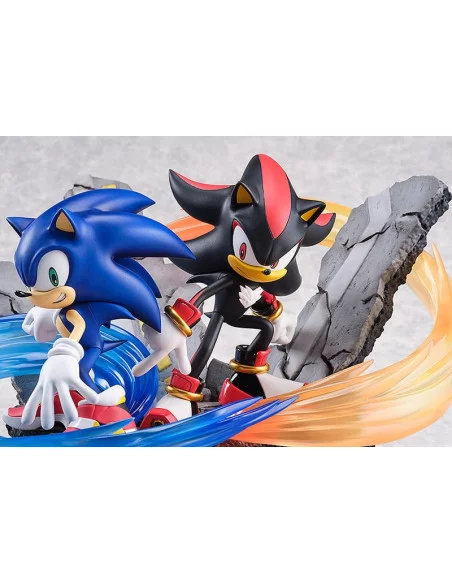 es::Sonic the Hedgehog Estatua Super Situation Figure Sonic Adventure 2 21 cm