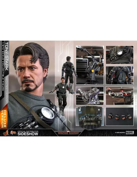 es::Iron Man Figura 1/6 Tony Stark (Mech Test Deluxe Version) Hot Toys 30 cm