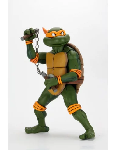 es::Tortugas Ninja Animated Figura 1/4 Giant-Size Michelangelo 38 cm