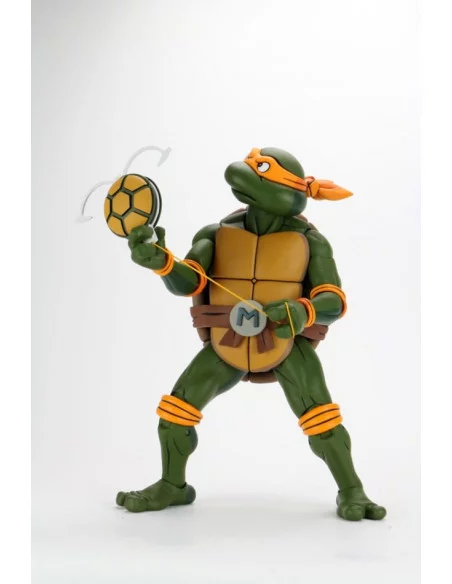 es::Tortugas Ninja Animated Figura 1/4 Giant-Size Michelangelo 38 cm