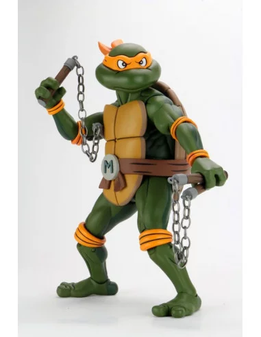es::Tortugas Ninja Animated Figura 1/4 Giant-Size Michelangelo 38 cm