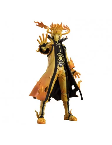 es::Naruto Shippuden Figura S.H. Figuarts Naruto Uzumaki (Kurama Link Mode) 15 cm