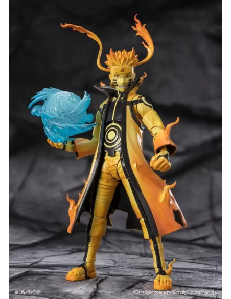 es::Naruto Shippuden Figura S.H. Figuarts Naruto Uzumaki (Kurama Link Mode) 15 cm