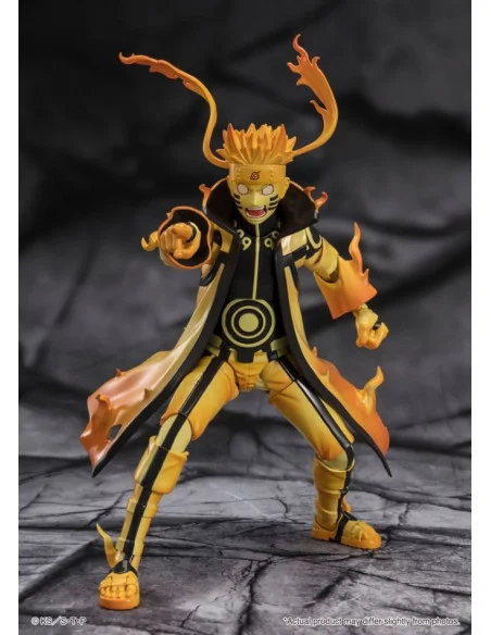 es::Naruto Shippuden Figura S.H. Figuarts Naruto Uzumaki (Kurama Link Mode) 15 cm