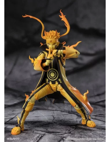 es::Naruto Shippuden Figura S.H. Figuarts Naruto Uzumaki (Kurama Link Mode) 15 cm