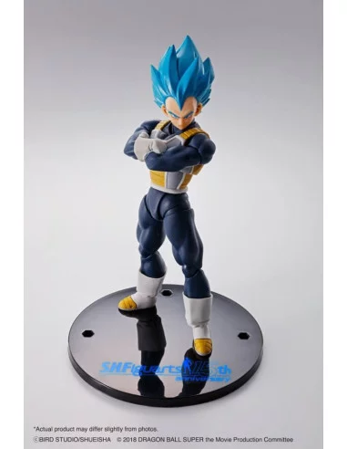 es::Dragon Ball Super Figura S.H. Figuarts Vegeta Super Saiyan Blue (15th Anniversary Version) 14 cm
