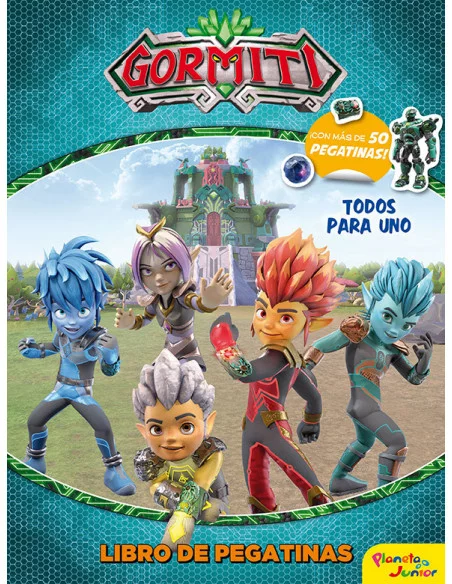es::Gormiti. Libro de pegatinas. Todos para uno