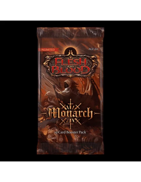 es::Flesh & Blood: Monarch Unlimited booster (En inglés) 1 sobre
