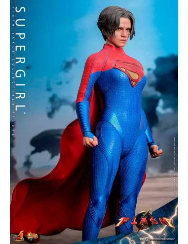 es::The Flash Figura 1/6 Supergirl Hot Toys 30 cm 