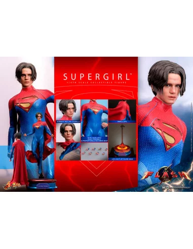 es::The Flash Figura 1/6 Supergirl Hot Toys 30 cm 