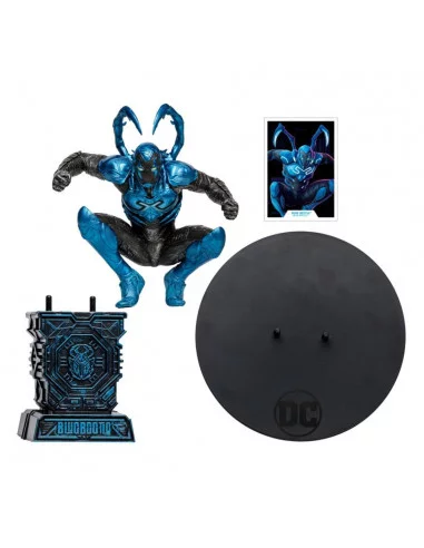 es::DC Blue Beetle Movie Estatua Blue Beetle 30 cm
