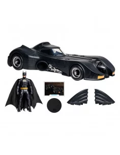es::DC Multiverse Vehículo y Figura Batman 1989 with Batmobile 18 cm 2