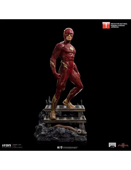 es::DC Comics The Flash Movie Estatua 1/10 Art Scale The Flash 22 cm