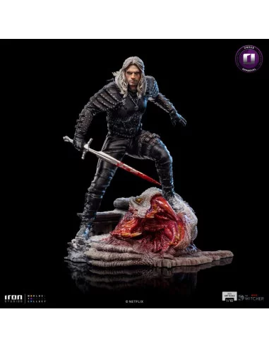 es::The Witcher Estatua 1/10 BDS Art Scale Geralt of Riva 33 cm