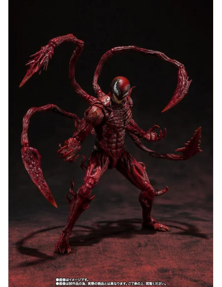 es::Venom Let There Be Carnage Figura S.H. Figuarts Carnage 21 cm