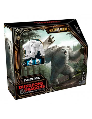 es::Dungeons & Dragons: Honor Entre Ladrones Figura Doric Owlbear Golden Archive 15 cm