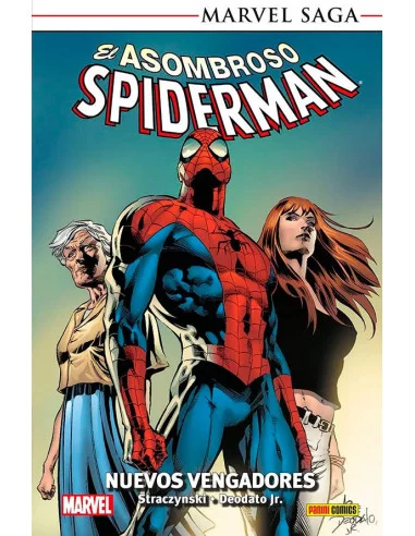es::Marvel Saga TPB. El Asombroso Spiderman 08 (Rústica). Nuevos vengadores