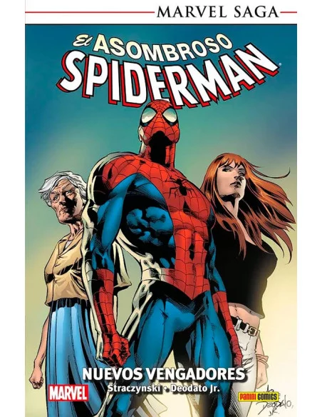 es::Marvel Saga TPB. El Asombroso Spiderman 08 (Rústica). Nuevos vengadores