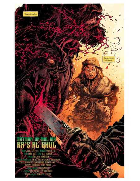 es::Batman: Un mal día - Ra´s Al Ghul (con lámina de regalo)