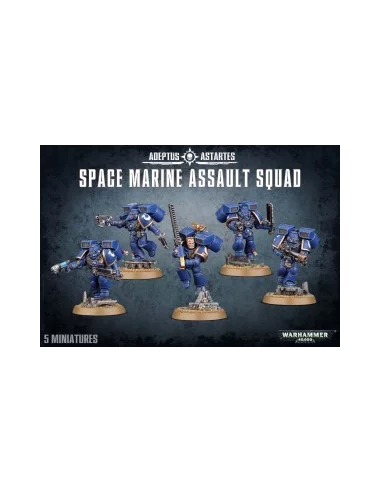es::Space Marine Assault Squad New - Warhammer 40,000