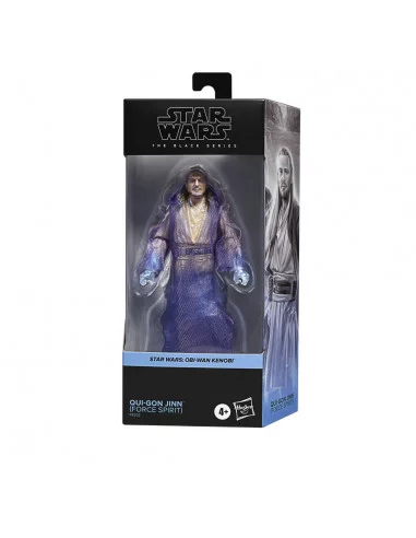 es::Star Wars Obi Wan Kenobi Black Series Figura Qui-Gon Jinn (Force Spirit) 15 cm