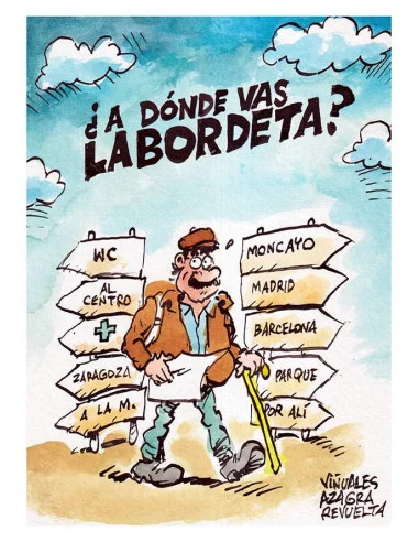es::¿A dónde vas Labordeta? Preventa con Tote Bag y Lámina de regalo
