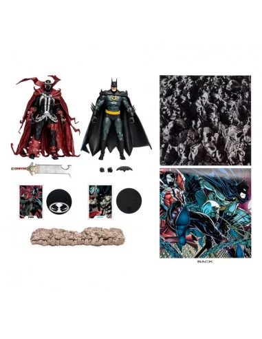 es::DC McFarlane Collector Pack de 2 Figuras Batman & Spawn 18 cm