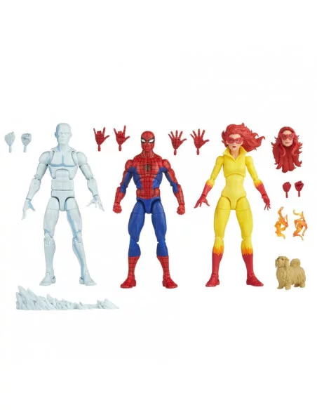 es::Marvel Legends Spider-Man & His Amazing Friends Pack de 3 Figuras 15 cm es::Marvel Legends Spider-Man & His Amazing Friends Pack de 3 Figuras 15 cm