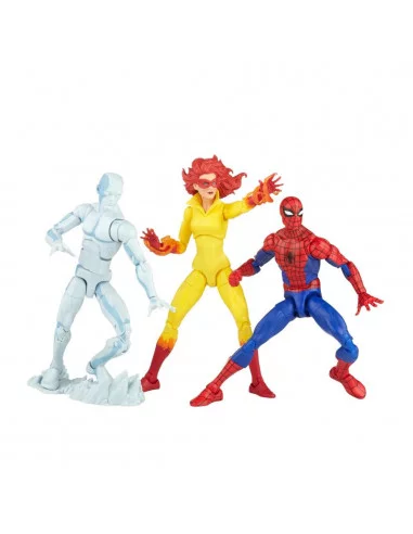 es::Marvel Legends Spider-Man & His Amazing Friends Pack de 3 Figuras 15 cm