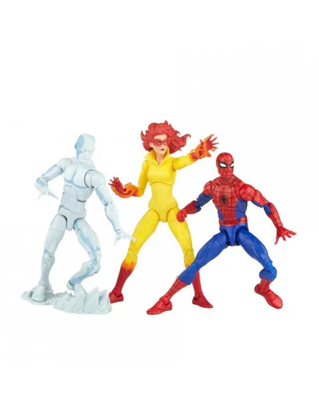 es::Marvel Legends Spider-Man & His Amazing Friends Pack de 3 Figuras 15 cm 