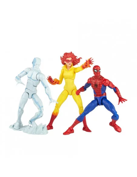 es::Marvel Legends Spider-Man & His Amazing Friends Pack de 3 Figuras 15 cm es::Marvel Legends Spider-Man & His Amazing Friends Pack de 3 Figuras 15 cm