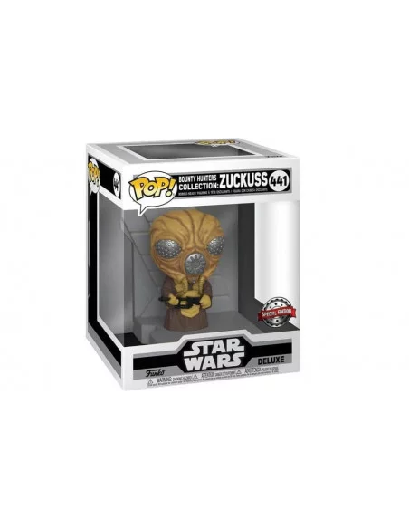 es::Star Wars Bounty Hunter Funko POP! Deluxe Zuckuss (MT) 9 cm