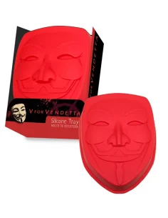 es::V de Vendetta Máscara - Molde de silicona para horno