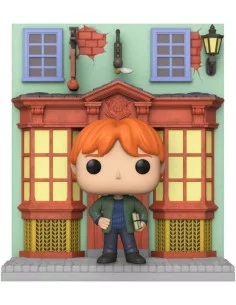 es::Harry Potter Funko Pop! Deluxe - Diagon Alley- Quidditch Supplies Store w/Ron 9 cm
