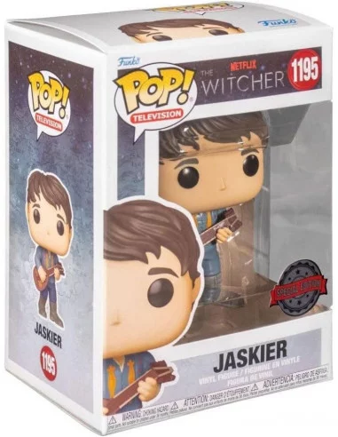 es::The Witcher Funko POP! Jaskier (Green Outfit) 9 cm