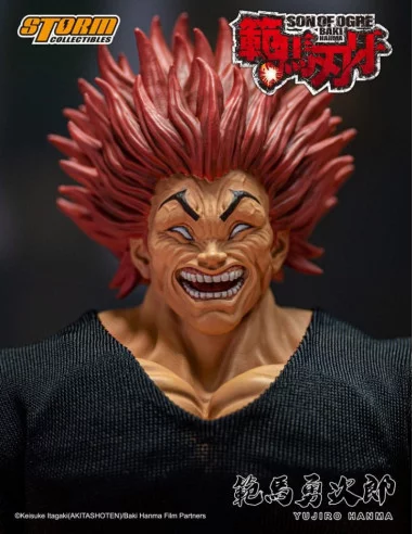 es::Baki Figura 1/12 Yujiro Hanma 18 cm 