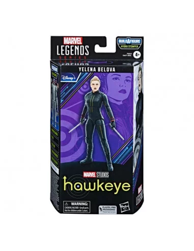 es::Hawkeye Marvel Legends Figura Yelena Belova (BAF: Hydra Stomper) 15 cm