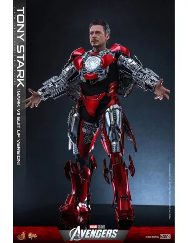 es::Los Vengadores Figura 1/6 Tony Stark (Mark VII Suit-Up Version) 31 cm