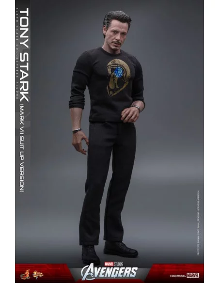 es::Los Vengadores Figura 1/6 Tony Stark (Mark VII Suit-Up Version) 31 cm