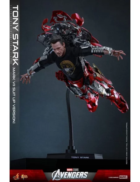 es::Los Vengadores Figura 1/6 Tony Stark (Mark VII Suit-Up Version) 31 cm