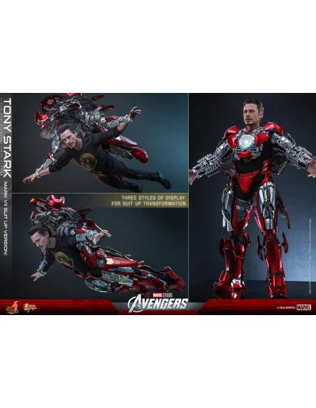 es::Los Vengadores Figura 1/6 Tony Stark (Mark VII Suit-Up Version) 31 cm