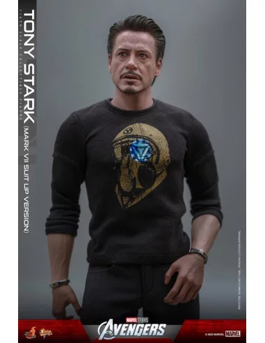 es::Los Vengadores Figura 1/6 Tony Stark (Mark VII Suit-Up Version) 31 cm
